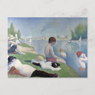 Carte Postale Georges Seurat aux Asnières