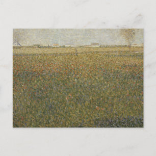 Carte Postale Georges Seurat - La Luzerne, Saint-Denis