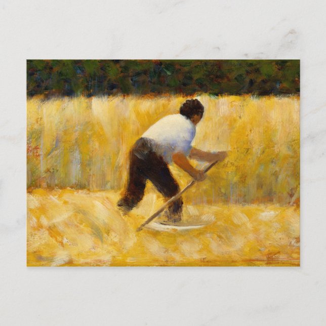 Carte Postale Georges Seurat - La tour (Devant)