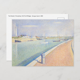 Carte Postale Georges Seurat - Le Chenal de Gravelines