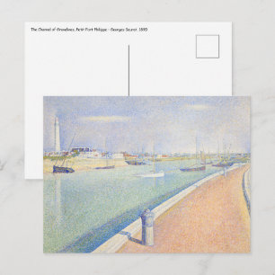 Carte Postale Georges Seurat - Le chenal des cimes