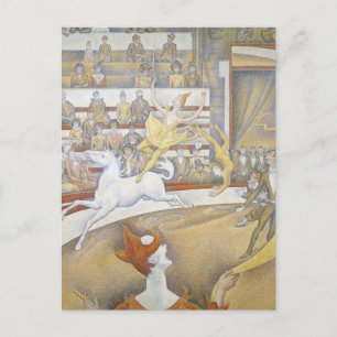 Carte Postale Georges Seurat - Le Cirque
