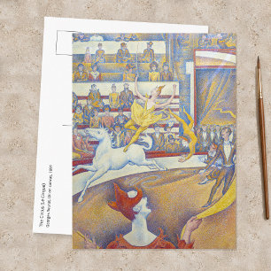 Carte Postale Georges Seurat - Le Cirque