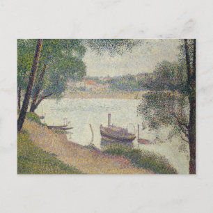 Carte Postale Georges Seurat - Météo Gris, Grande Jatte
