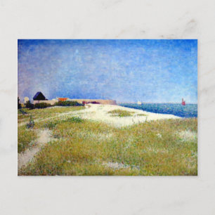 Carte Postale Georges Seurat Vue sur Fort Samson