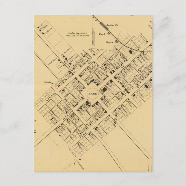 Carte Postale Georgetown (Devant)