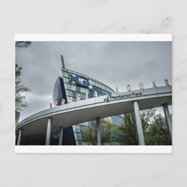Carte Postale Georgia Aquarium in Atlanta (Devant)