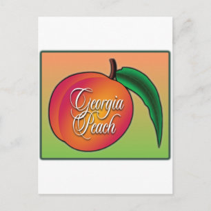 Carte Postale Georgia Peach