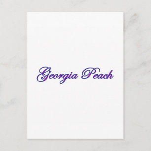 Carte Postale Georgia Peach