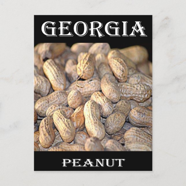 Carte Postale Georgia Peanut (Devant)