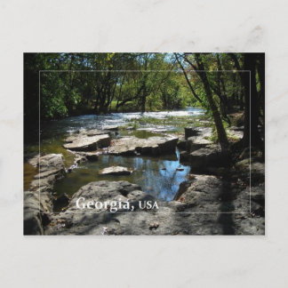 Carte Postale Georgia State Postcard