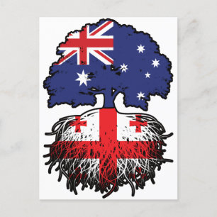 Carte Postale Géorgie Australie Australie Australie racine d'arb