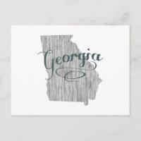 Géorgie Formé Vintage Grey Nom de la typographie