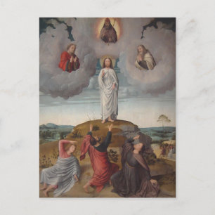 Carte Postale Gerard David - La Transfiguration du Christ