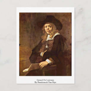 Carte Postale Gerard De Lairesse Par Rembrandt Van Rijn