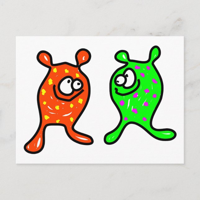 Carte Postale Germ Buddies (Devant)
