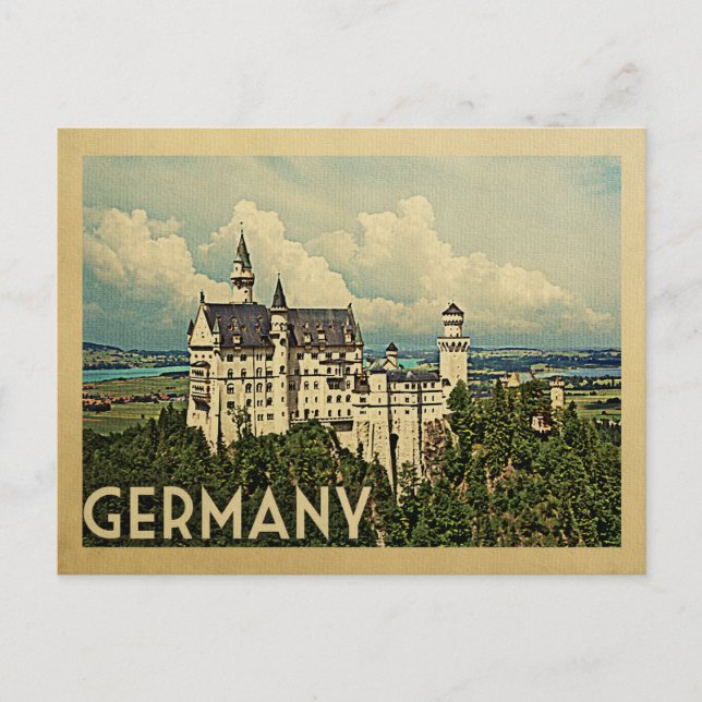 Carte Postale Germany Postcard Vintage Travel (Devant)