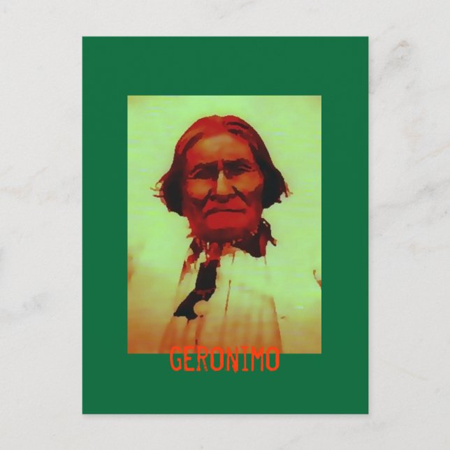 Carte postale Geronimo (Devant)