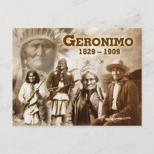 Carte Postale Geronimo de la Chiricahua Apache