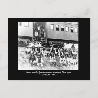 Carte Postale geronimo, Geronimo et autres Apache Indian pri...