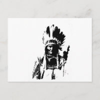 Geronimo noir et blanc