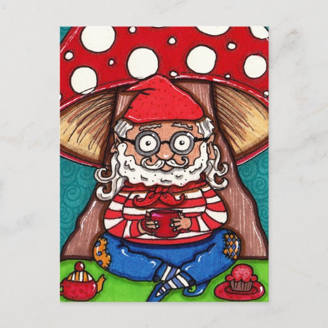 Carte postale Gerry Gnome (Devant)