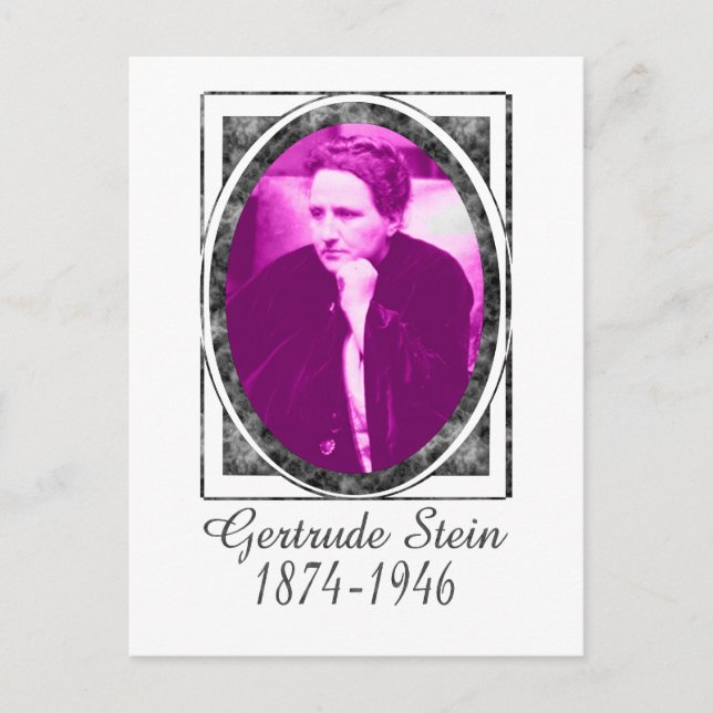 Carte Postale Gertrude Stein (Devant)