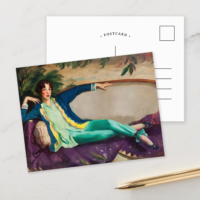Carte Postale Gertrude Vanderbilt Whitney | Robert Henri (Créateur téléchargé)
