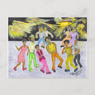 Carte Postale Get Down!