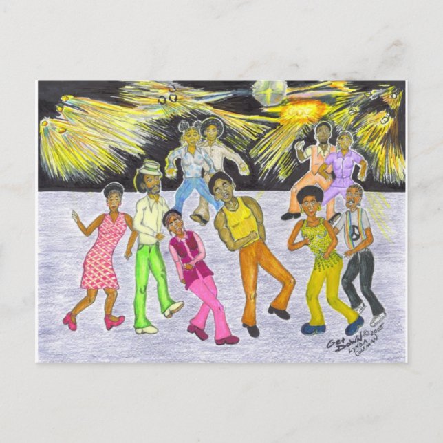 Carte Postale Get Down! (Devant)