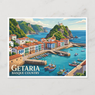 Carte Postale Getaria Espagne