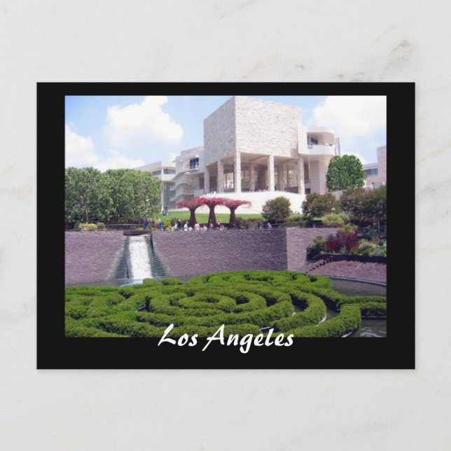 Carte Postale getty angeles (Devant)