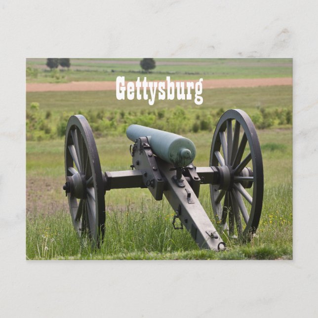 Carte postale Gettysburg Cannon (Devant)