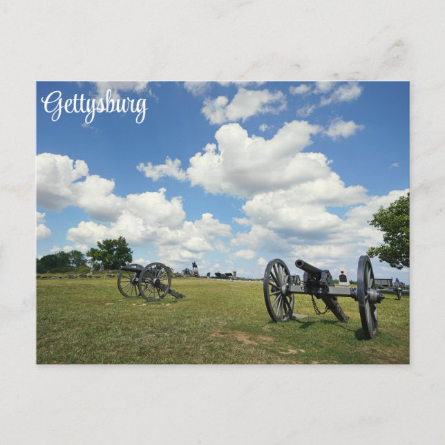 Carte Postale Gettysburg Pennsylvanie Champ de bataille de la gu (Devant)