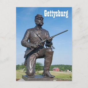Carte postale Gettysburg Statue II