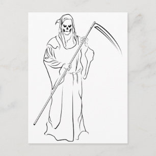 Carte Postale Gevatter / Parrain / Grim