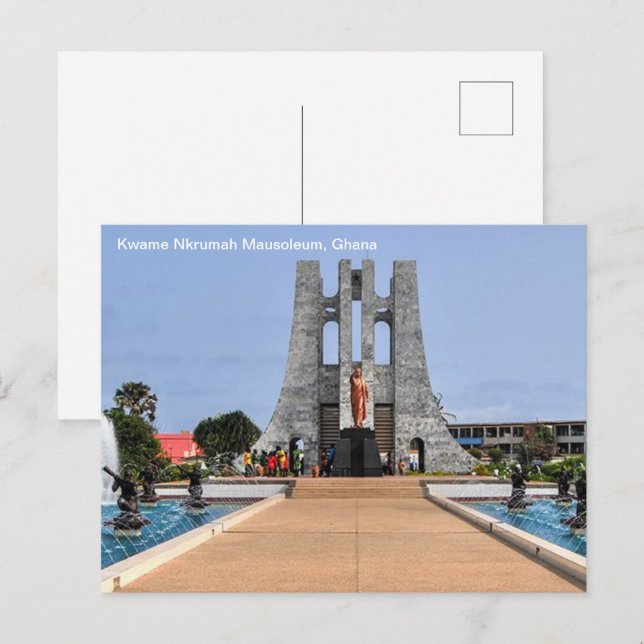 Carte postale Ghana (Devant / Derrière)