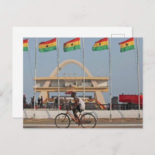 Carte postale Ghana (Devant / Derrière)