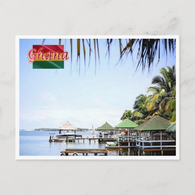 Carte Postale Ghana - Coast of Ghana - (Devant)
