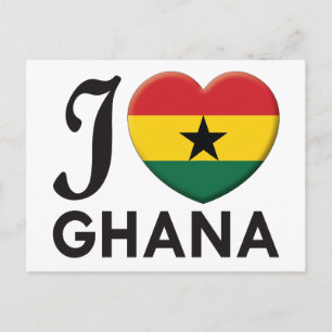 Carte Postale Ghana Love