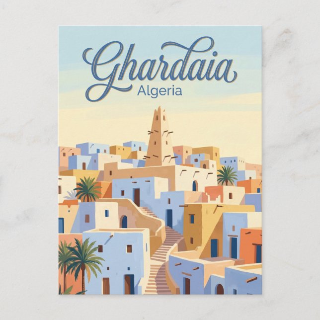 Carte Postale Ghardaïa Algérie (Devant)