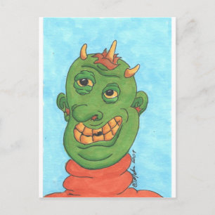 Carte Postale Ghastly Ghoul