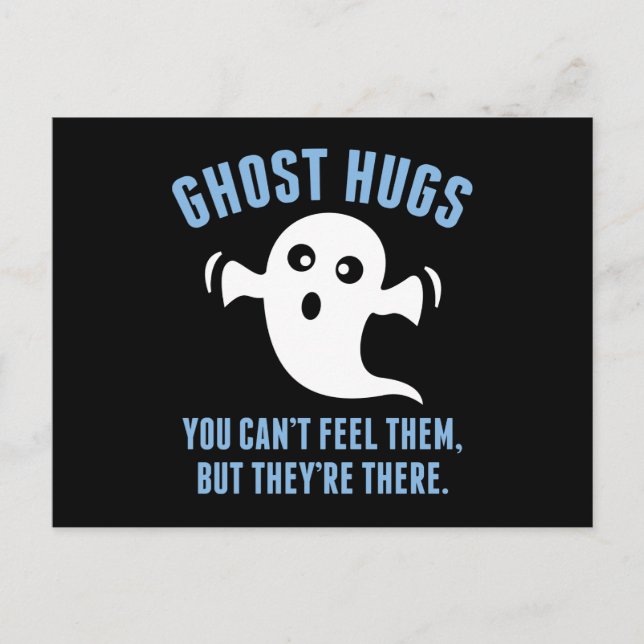 Carte Postale Ghost Hugs (Devant)