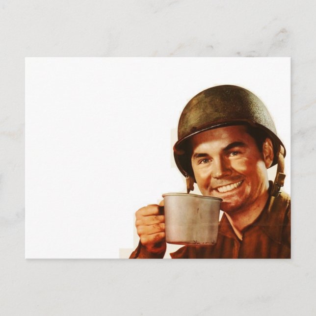 Carte Postale GI tasse de Joe (Devant)