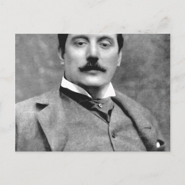 Carte Postale Giacomo Puccini (Devant)