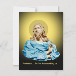 Carte Postale Gian Lorenzo Bernini Bust of Christ 1679