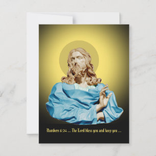 Carte Postale Gian Lorenzo Bernini Bust of Christ 1679