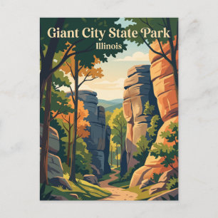 Carte Postale Giant City State Park Illinois