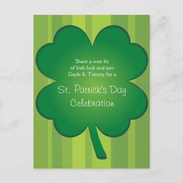 Carte postale Giant Clover (Devant)