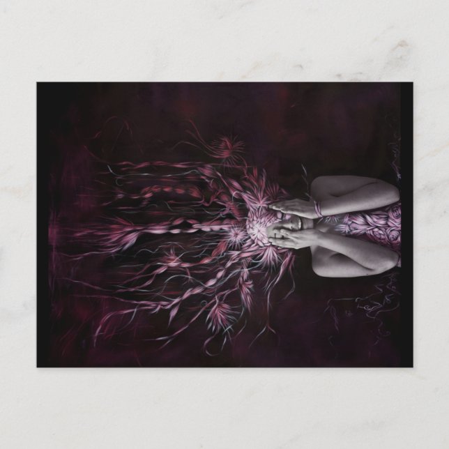 Carte Postale GIAWIL Rose (Devant)